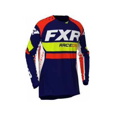 Джерси FXR REVO MX, Navy Hi Vis Nuke Red - миниатюра 1