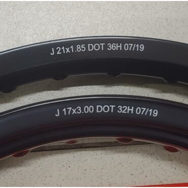 AdvProWeel  комплект ободов 21 - 17 Black ( XRV750 XL600 XL650) - миниатюра 5