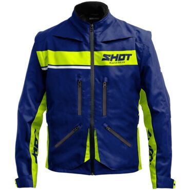 Куртка SHOT CONTACT ASSAULT 2.0, Cиний Hi Vis желтый - миниатюра 2