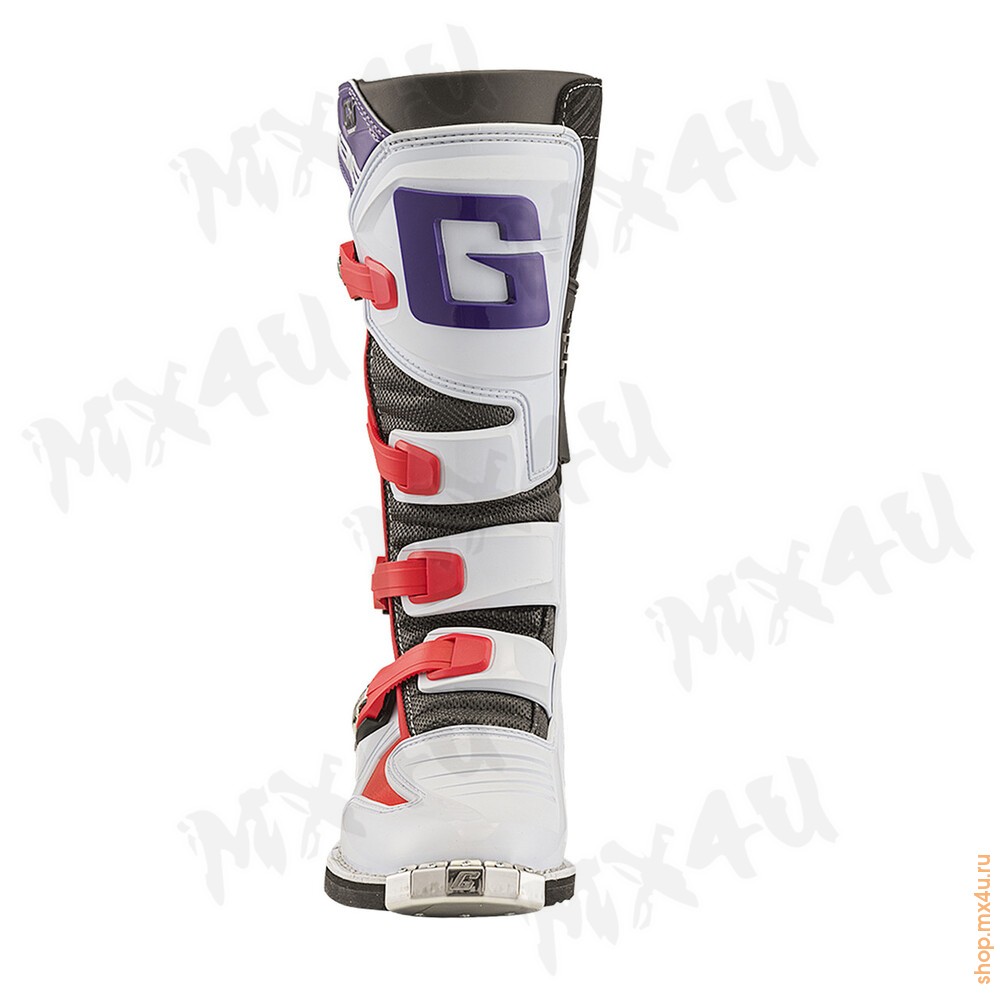 Мотоботы детские GXJ White Red Purple - фото 4