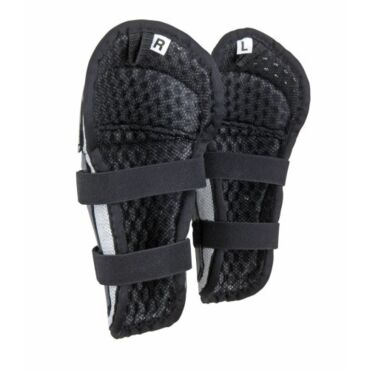 Наколенники детские Fox Titan Knee Shin Guard, black silver (One Size, Детская) - миниатюра 2