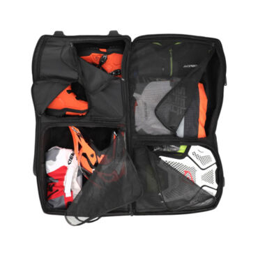 Сумка дорожная на колёсах Acerbis X Moto Logo Black, (190 L) - миниатюра 9