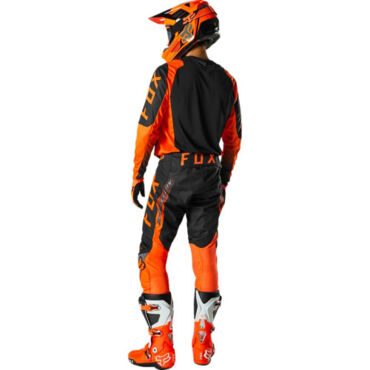 Fox Мотоштаны кроссовые подростковые 360 Dier Flow Orange - миниатюра 3