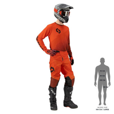 SCOTT Джерси 350 Dirt Evo red black - миниатюра 3