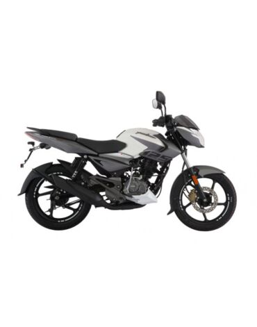 Мотоцикл Bajaj Pulsar NS125, бело серый
