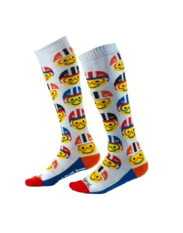 Oneal Носки Pro Mx Emoji Racer Разноцветные