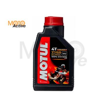 Моторное масло MOTUL 7100 4T SAE 20W 50 1л - миниатюра 1