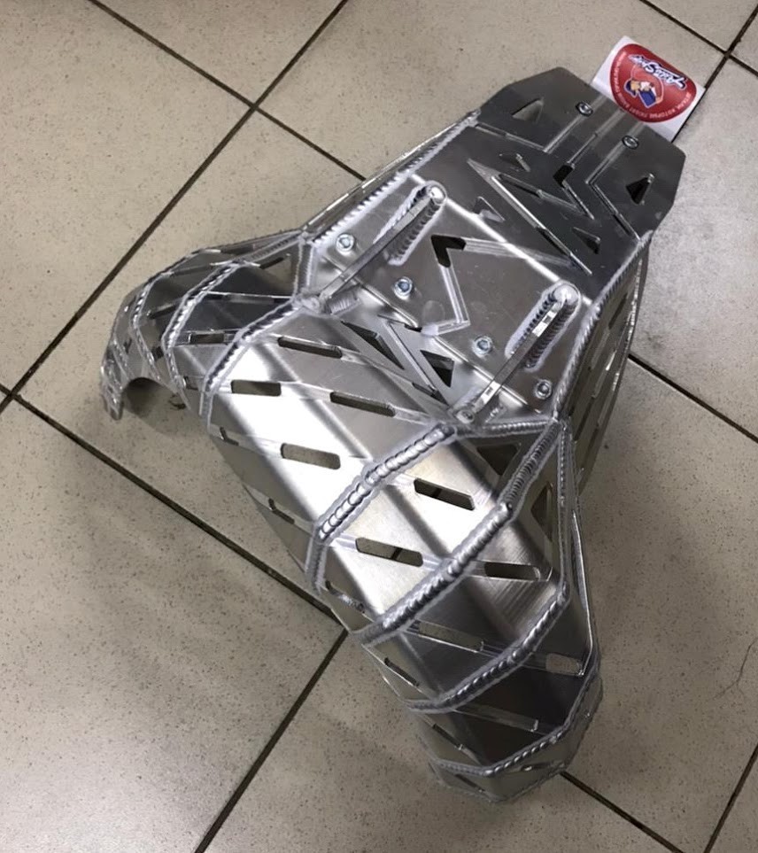 ARMA Защита картера и резонатора KTM 250 300 EXC TPI 20 23 // 9SPEG02 - фото 3