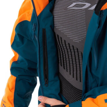 Dragonfly Комбинезон Gravity Premium MAN Dark Ocean - Orange 2024 - миниатюра 14