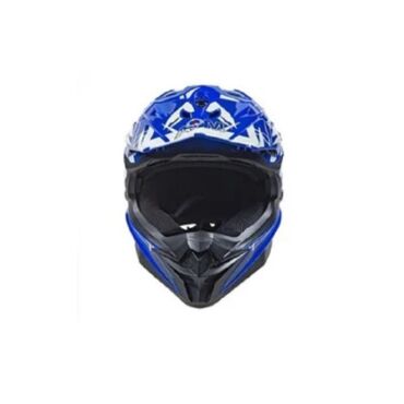 AiM Шлем JK803S Blue White - миниатюра 6