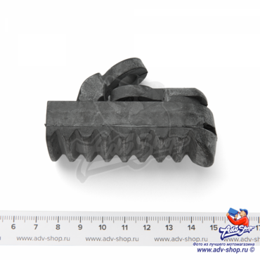 HONDA резинка подножки водителя XRV750 XL600 ( 50661MS8000 / 50661 MM9 010 ) - миниатюра 3