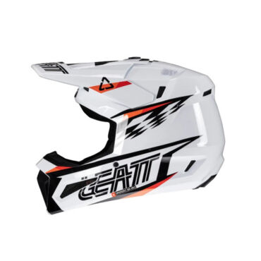 Leatt Шлем кроссовый детский Helmet Kit Moto 3.5 Jr V25 White - миниатюра 4