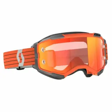 Scott Очки Fury orange grey orange chrome works - миниатюра 3