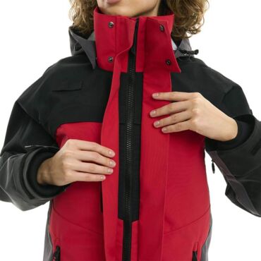 Dragonfly Мембранная куртка Quad Pro Woman V26 Red - Black - Grey - миниатюра 13