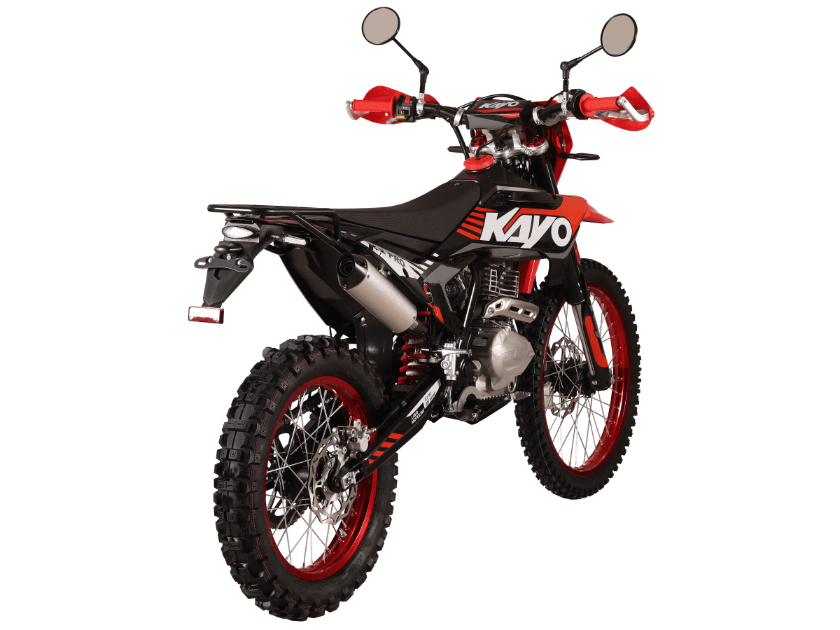 Мотоцикл KAYO K2 PRO 300 ROAD (4T PR300 PRO 21 18 2026) ПТС - фото 4