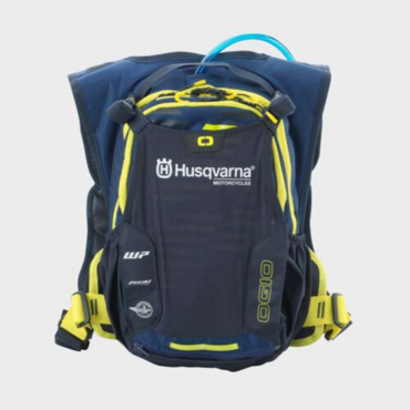 Рюкзак - гидропак Husqvarna Team Baja Hydration Backpack, blue yellow (One Size) - миниатюра 2