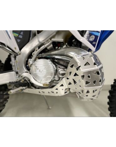 Защита резонатора (+пластик) P tech TM Racing EN MX 250, 300 [2023 2024]