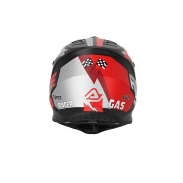Acerbis Шлем детский Profile Junior Black Red - миниатюра 5
