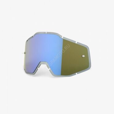 Линза 100% Racecraft + Anti Fog INJECTED BLUE - миниатюра 1