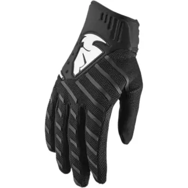 Мотоперчатки S9 REBOUND Black - миниатюра 1