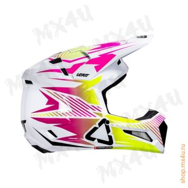 Шлем 3.5 V26 Thermoplastic + 3.5 очки Vizion - Розовый - миниатюра 6