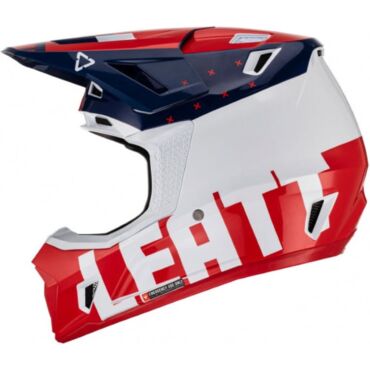 Leatt Шлем кроссовый Kit Moto 7.5 V23 Royal - миниатюра 4