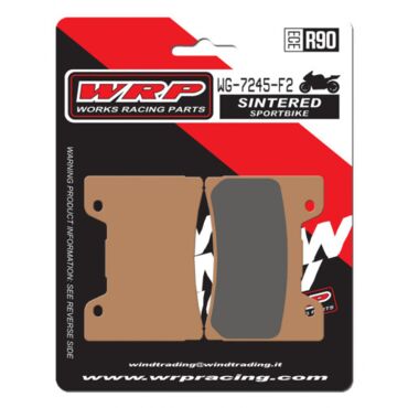 Тормозные колодки WRP WG 7245 F2 (LMP245 SF / LMP245 SFP / FDB666 / FA160) - миниатюра 1