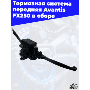 Тормозная система передняя Avantis FX250 в сборе - миниатюра 3