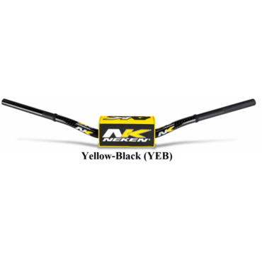 Руль для мотоцикла Neken OS BAR 121C BK YL (R00121C YEB) высокий - миниатюра 1