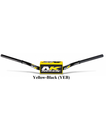 Руль для мотоцикла Neken OS BAR 121C BK YL (R00121C YEB) высокий