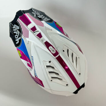 Шлем AIROH AVIATOR 3 Wave Pink Chrome - миниатюра 6