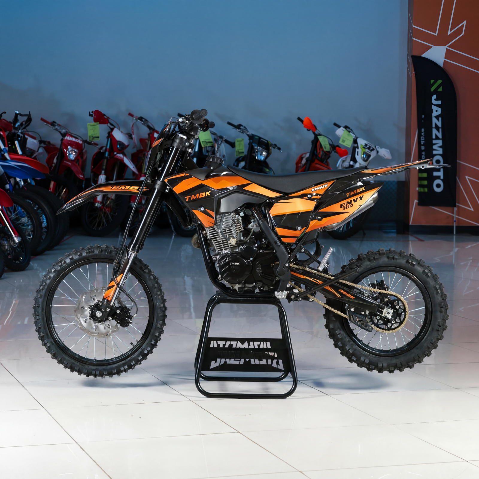 Мотоцикл эндуро TMBK ENVY 300 black orange