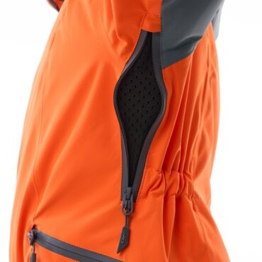Dragonfly Зимний утепленный комбинезон Gravity Teenager Grey - Orange 2025 - миниатюра 18