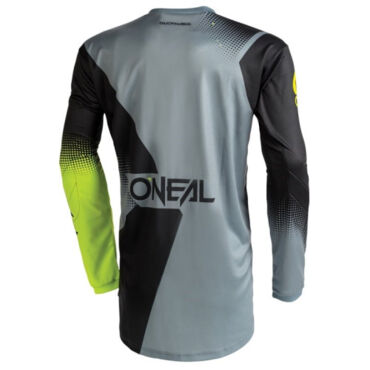 Oneal Джерси Element Racewear V.22 черный серый - миниатюра 3