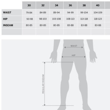 Мотоштаны Acerbis Enduro, Черный Желтый - миниатюра 4