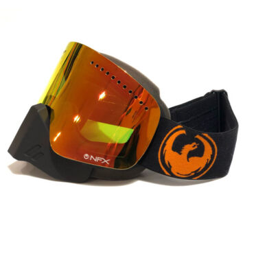 Зимние очки для снегохода / зимнего мотокросса Dragon NFX Snowmo Orange Yellow Red Ion - миниатюра 5