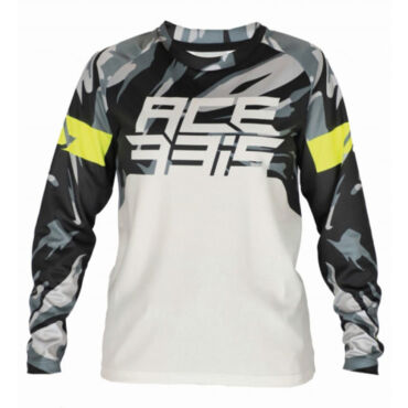Acerbis Джерси детское MX J Kid Four Grey Black - миниатюра 1