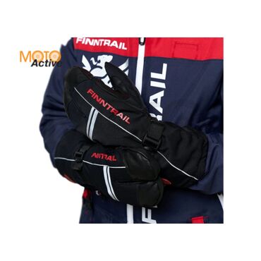 Перчатки Finntrail Lobster 2800 GraphiteRed - миниатюра 7