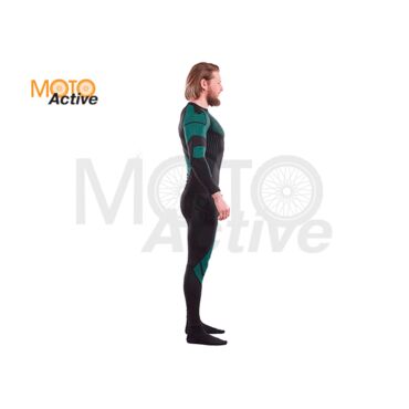 Термофутболка DF 3DThermo Green с длинный рукавом - миниатюра 3