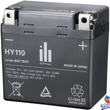 HONDA BATTERY HY110 АКБ аккумулятор литиевый CRF1000 / CRF1100 ( 31500MKKA02 ) - миниатюра 1