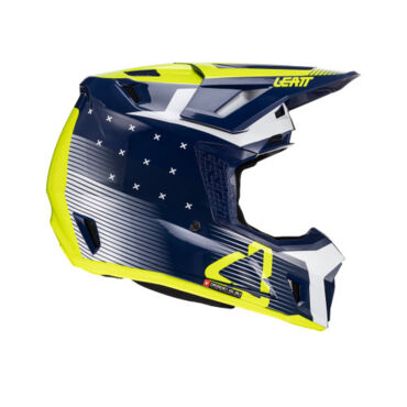 Leatt Шлем кроссовый Moto 7.5 Kit Blue (2024) - миниатюра 6