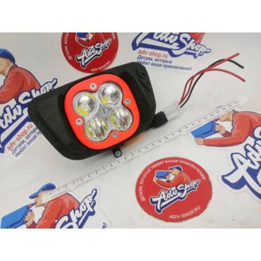 AVT extreme 2.0 LED фара Honda CRF250X / CRF450X ( пластик / рамка красная ) - миниатюра 3
