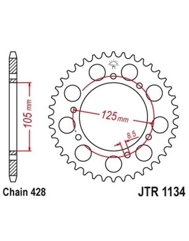 Звезда ведомая JTR1134.52