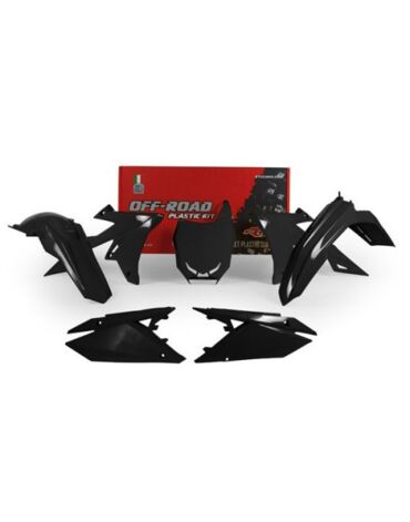 Комплект пластика Suzuki RM Z 250 (2019 2024), RM Z 450 (2018 2024), цвет Черный