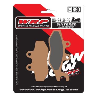 Тормозные колодки WRP WG 7418 F8 (LMP418 SM / FDB2186 / FDB2142 / FA418) - миниатюра 1