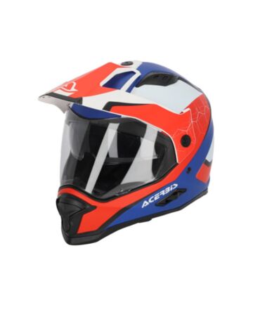 Acerbis Шлем REACTIVE 22 06 White Blue Red