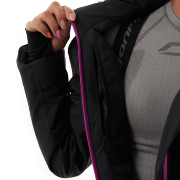 Dragonfly Комбинезон Gravity Premium Woman Black - Pink 2023 - миниатюра 14