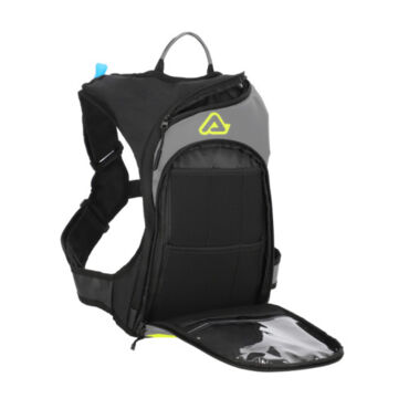 Рюкзак с гидропаком ACERBIS SATHER LOGO Black Grey, (9 2L) - миниатюра 4