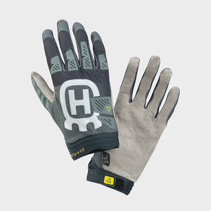 Мотоперчатки Husqvarna 2.5 X FLOW RAILED GLOVES, blue grey (L, Взрослая  Кросс эндуро) - миниатюра 2
