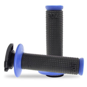 Грипсы кросс Progrip 708 150 черно синие +7 различных крепежей тросика - миниатюра 1